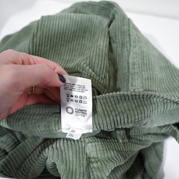 Reformation Jean Size 29 Cynthia Button Fly High Rise Straight Corduroy Pants - Picture 3 of 9